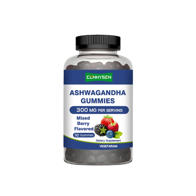 OEM/ODM Ashwagandha Gummies Bağımsızlıktan Yoksun Duygusal Istikrar Destek
