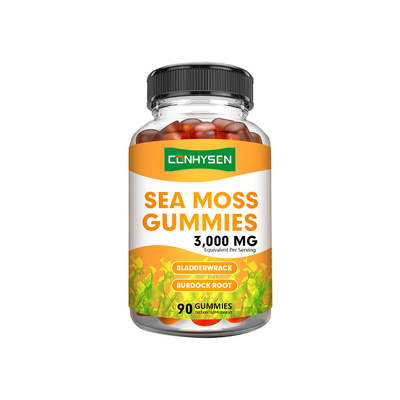 Deniz Moose Gummies 3000mg ile Burdock Bağışıklığı Geliştirin Detox OEM/ODM Özel