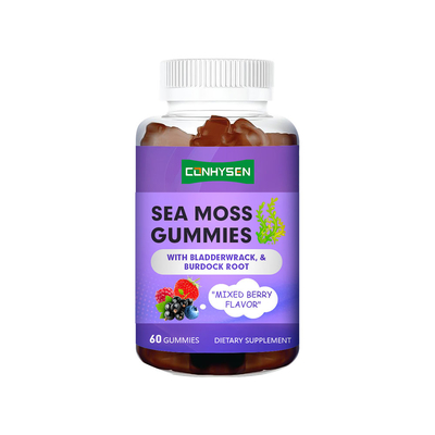 Organik İrlanda Denizi Moss Gummies Fabrikası Bağışıklık Desteği için Doğrudan Özel