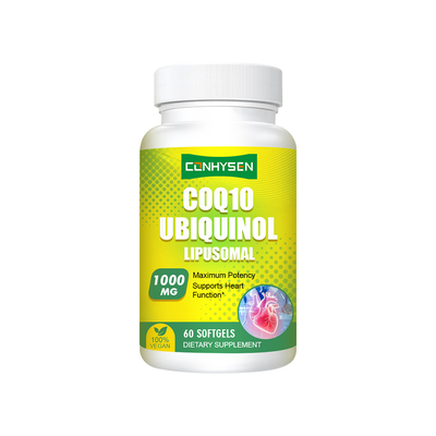 Toptan Yapımlı COQ10 Ubiquinol Softgels Bağışıklık Beyni Sağlığını Artırır