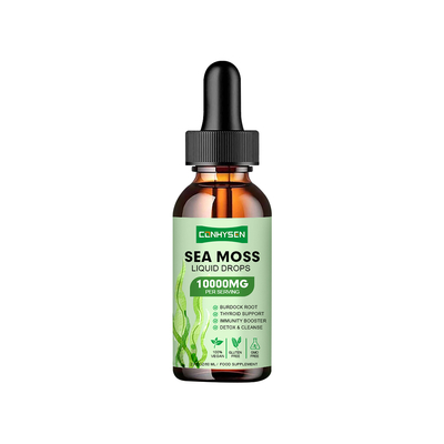 % 100 Vegan Deniz Moss sıvı damlaları Temizle ve detoks ek üreticisi