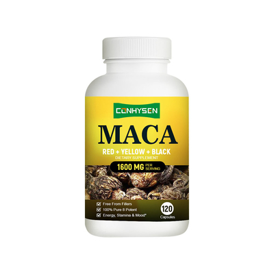 Özel Maca Kapsülleri 1600mg Toptan Fiyat Enerji ve Dayanıklılığı Artırır