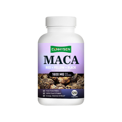 Premium Özel Destek Hormon Dengesi Organik Maca Kapsül Tedarikçisi