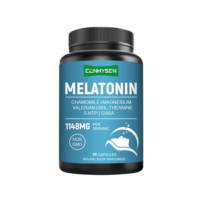 Doğal Melatonin Kapsülleri Tedarikçi Beyin Fonksiyonunu Destekle Özel Marka