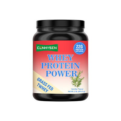 Sürahi Protein Güç Ot Beslenmiş Tri Blend Protein Kas Büyümesini Destekler Toptan Özel