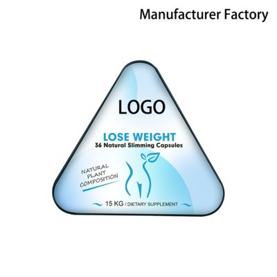 Slimming Capsule Iron Box Herbal Extract Fat burner Capsules Metabolism OEM ODM